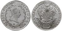 20 krajcarów 1806 B, Kremnica, moneta justowana,