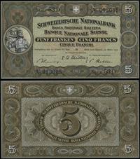 5 franków 28.03.1952, seria 53D, numeracja 01300