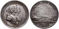 medal zaślubinowy 1747, autorstwa F.A Schegi, Aw