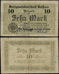 Wielkopolska, 10 marek, 1.11.1918 ważne do 1.02.1919