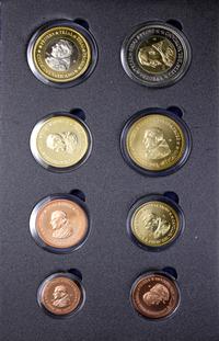 Watykan (Państwo Kościelne), zestaw 8 próbnych monet, 2006