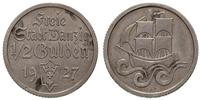 1/2 guldena 1927, Parchimowicz 59b