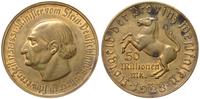50 milionów marek 1923, tombak złocony, 44.5 mm,