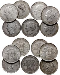 Niderlandy, zestaw 7 x 2 1/2 guldena