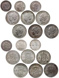 zestaw 9 monet, w skład zestawu wchodzą: 1/2 gul