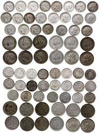 zestaw 35 monet, w skład zestawu wchodzą monety 