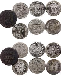 zestaw 7 monet, w skład zestawu wchodzą: geldryj