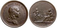 Francja, medal ze suity królewskiej - Ludwik XIV, XIX w.