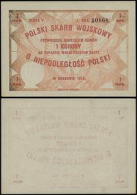 1 korona 1914, II edycja, seria V, numeracja 101