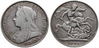 korona 1895, Londyn, srebro 27.84 g, S. 3927, Da