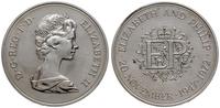 25 nowych pensów 1972, srebrny jubileusz - pary 