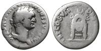 denar 81, Rzym, Aw: Głowa cesarza w prawo i napi