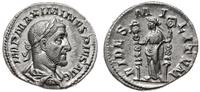 denar 235, Rzym, Aw: popiersie cesarza w wieńcu 
