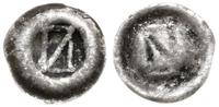 brakteat guziczkowy ok. 1360-1364 (?), dwa słupy