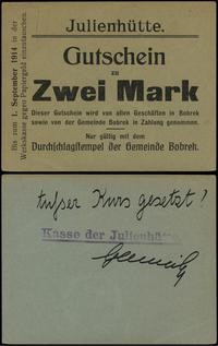 2 marki 1.09.1914, bez oznaczenia serii i numera