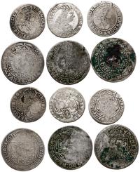 lot 6 monet, 3 x szóstaki z lat: 1664, 1667 i 16