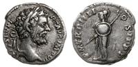 denar 195-196, Rzym, Aw: Głowa cesarza w prawo i