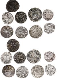 zestaw 9 monet, w skład zestawu wchodzą denary r