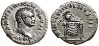 denar 80, Rzym, Aw: popiersie cezara w wieńcu la