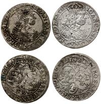 Polska, zestaw: 2 x szóstak, 1662 i 1667