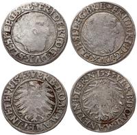 Śląsk, zestaw: 2 x grosz, 1543, 1545