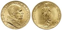 100 lirów 1941, Rzym, złoto, 5.20 g, nakład 2000
