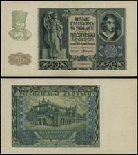 50 złotych 1.03.1940, seria C, numeracja 0566683