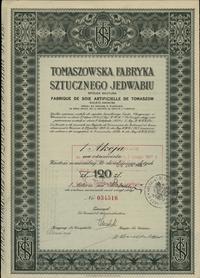Polska, 1 akcja na 120 złotych, 1936