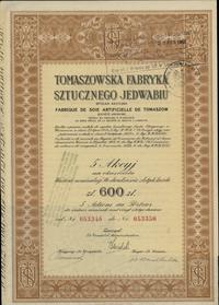 Polska, 5 akcji po 120 złotych, 1936