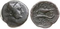 brąz III-I w. pne, Aw: Głowa Demeter w prawo; Rw