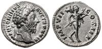 denar 174-175, Rzym, Aw: Popiersie cesarza w wie