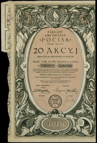 Polska, 20 akcji po 100 złotych kazda, 1927-1930