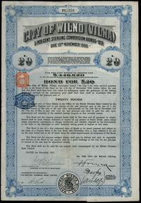 Litwa, obligacja na 20 funtów, 1.12.1931