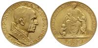100 lirów 1944, Rzym, złoto próby 900, 5.20 g, n