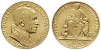 100 lirów 1947, Rzym, złoto próby 900, 5.19 g, n