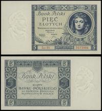 5 złotych 2.01.1930, seria BV, numeracja 5075986
