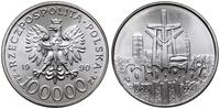 100.000 złotych 1990, USA, Solidarność /typ trze
