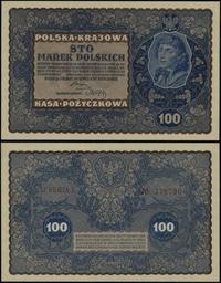 100 marek polskich 23.08.1919, seria IJ-L, numer