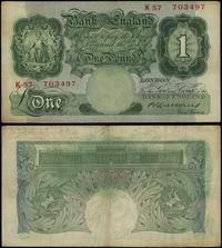 1 funt 1929-1934, seria K57, numeracja 703497, p