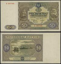 50 złotych 15.05.1946, seria D, numeracja 264708