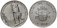 1.000 lirów 1990, Rzym, srebro, pięknie zachowan