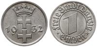 1 gulden 1932, Berlin, bardzo ładny z głębokim b