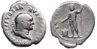 denar 76, Rzym, Aw: Głowa cesarza w wieńcu lauro