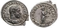 denar 222, Rzym, Aw: Popiersie cesarza w wieńcu 
