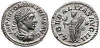 denar 218-222, Rzym, Aw: Popiersie cesarza w wie