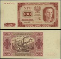 100 złotych 1.07.1948, seria DW, numeracja 12130