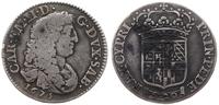 1 lira (20 soldi) 1675, Turyn, srebro, 5.98 g, c