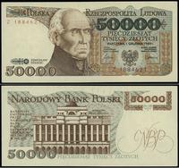 50.000 złotych 1.12.1989, seria Z, numeracja 188