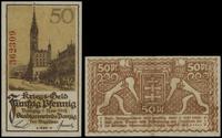 50 fenigów 1.11.1918, numeracja 362309, złamane 