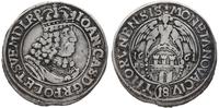 ort 1661 HDL, Toruń, moneta czyszczona, rysy na 